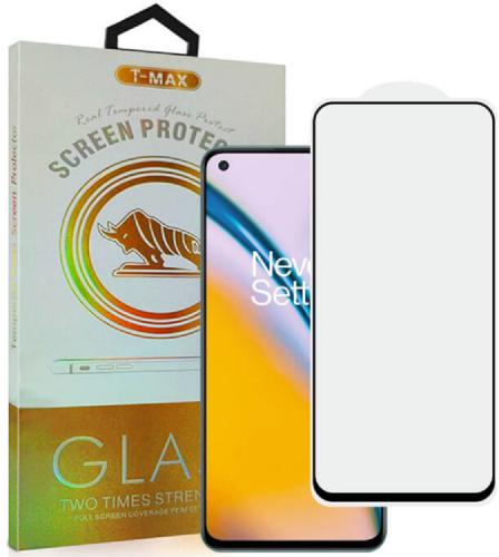 T-Max Premium 3D Tempered Glass Full Glue Fluid Despensing - Αντιχαρακτικό Γυαλί Οθόνης OnePlus Nord 2 5G - Black (5206015011023)