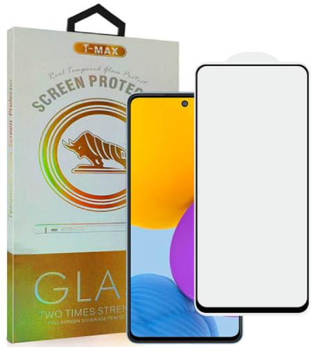 T-Max Premium 3D Tempered Glass Full Glue Fluid Despensing - Αντιχαρακτικό Γυαλί Οθόνης Samsung Galaxy M52 5G - Black (5206015012006)