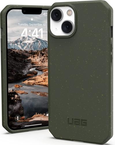 UAG Θήκη Biodegradable Outback Series Apple iPhone 14 - Olive (114072117272)