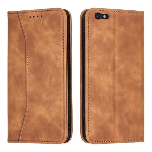 Bodycell Θήκη - Πορτοφόλι Apple iPhone 6S Plus / 6 Plus - Brown (5206015057373)