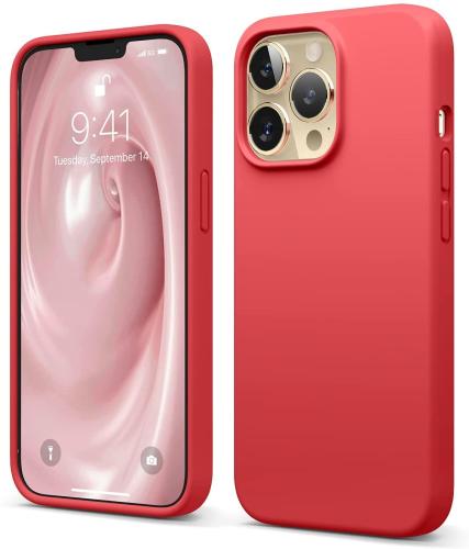 Elago Premium Θήκη Σιλικόνης Apple iPhone 13 Pro - Red (ES13SC61PRO-RD)