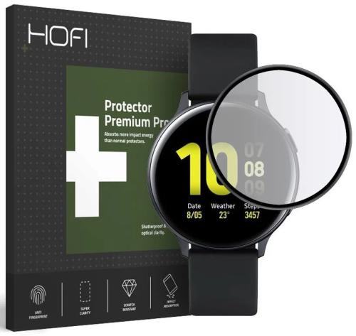Hofi Premium Pro+ Hybrid Tempered Glass - Samsung Galaxy Watch Active 2 40mm - Black (5906735416206)