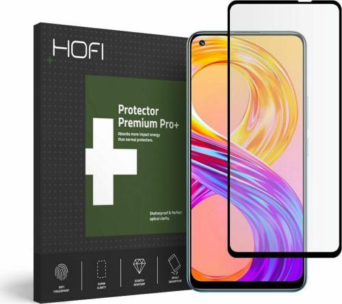 Hofi Premium Pro+ Tempered Glass Fullface Αντιχαρακτικό Γυαλί Οθόνης Realme 8 / 8 Pro - Black (6216990211225)