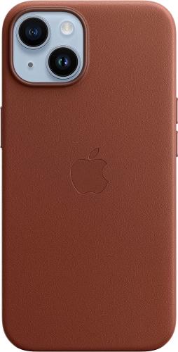 Official Apple Leather Case - Δερμάτινη Θήκη με MagSafe Apple iPhone 14 - Umber (MPP73ZM/A)