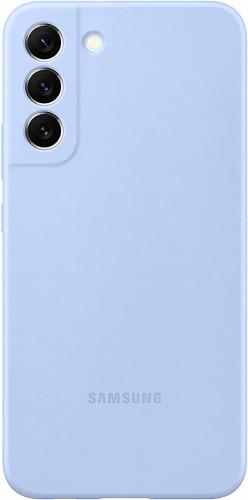 Official Samsung Silicone Cover Θήκη Σιλικόνης - Samsung Galaxy S22 Plus 5G - Sky Blue (EF-PS906TLEGWW)