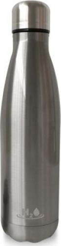 Puro H2O Bottle 500ml - Silver (H2O500SW1-STEEL)