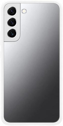 Samsung Frame Cover - Σετ Θήκη με 2 x Tempered Glass Πλάτης - Samsung Galaxy S22 Plus 5G - White (EF-MS906CWEGWW)