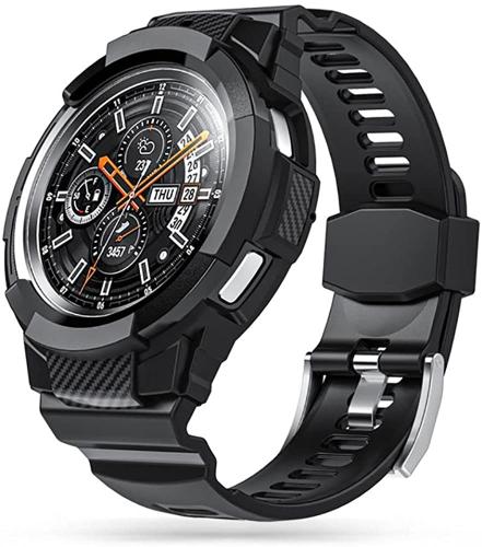 Tech-Protect Scout Pro - Uni-Body Θήκη Samsung Galaxy Watch Classic 4 46mm - Black (9589046922428)