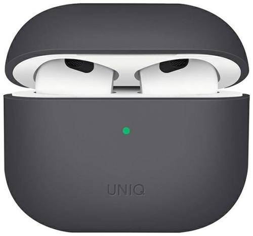 Uniq Lino Hybrid Case - Σκληρή Θήκη για AirPods 3rd Gen - Grey (UNIQ-AIRPODS(2021)-LINOGRY)