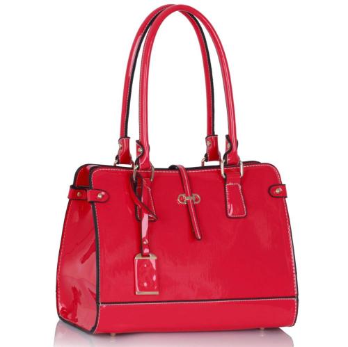 1326 LS Γυναικεία τσάντα ώμου LS00306 - Ροζ-Ροζ