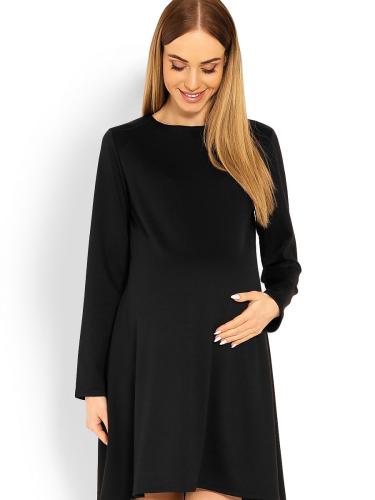 Φόρεμα Εγκυμοσύνης 114511 PeeKaBoo-Μαύρο