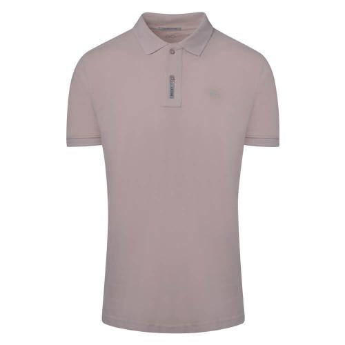 Brand New Polo Double Pique Σομόν 100% Cotton (Regular Fit)