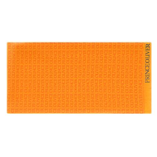 Deluxe Πετσέτα Θαλάσσης 180×90 cm Orange/Beige