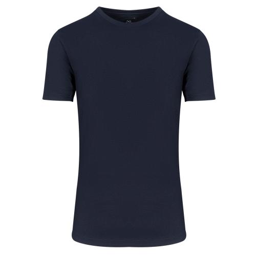 Essential T-Shirt Μπλε Σκούρο Round Neck (Comfort Fit) 100% Cotton