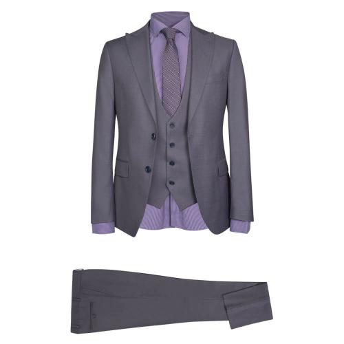 Perennial Suit Μελανζέ (Modern Fit)