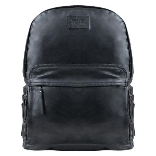 Prince Oliver Ανδρικό Σακίδιο Πλάτης Backpack Μαύρο 