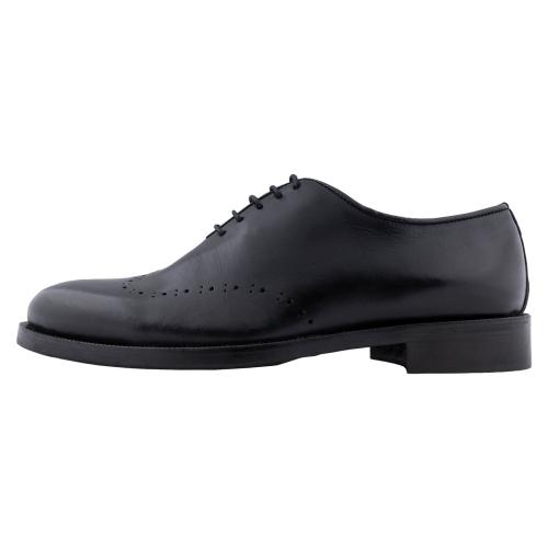 Prince Oliver Oxford Μαύρα Παπούτσια