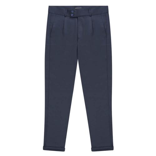 Υφασμάτινο Παντελόνι Μπλε Σκούρο (Comfort Fit)
