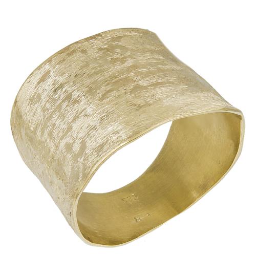 Χρυσό δαχτυλίδι Κ14 ματ σφυρήλατο 032022 032022 Χρυσός 14 Καράτια