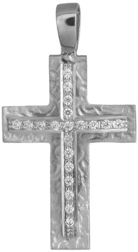 Σταυροί Βάπτισης - Αρραβώνα Γυναικείος σταυρός 018782 018782 Γυναικείο Χρυσός 14 Καράτια