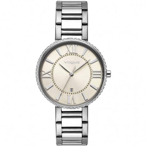 Γυναικείο ρολόι Vogue Jet Set Silver Stainless Steel Bracelet 612282 612282 Ατσάλι