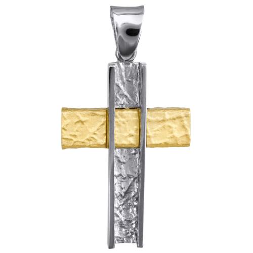 Σταυροί Βάπτισης - Αρραβώνα Ανδρικός σταυρός 18Κ 013017 013017 Ανδρικό Χρυσός 18 Καράτια