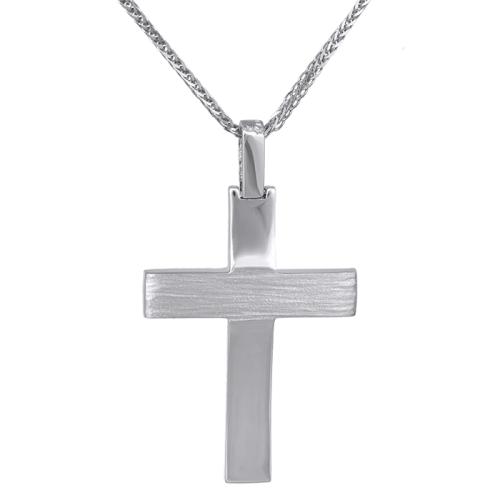 Βαπτιστικοί Σταυροί με Αλυσίδα Βαπτιστικός σταυρός για αγόρι Κ14 με αλυσίδα 031719C 031719C Ανδρικό Χρυσός 14 Καράτια