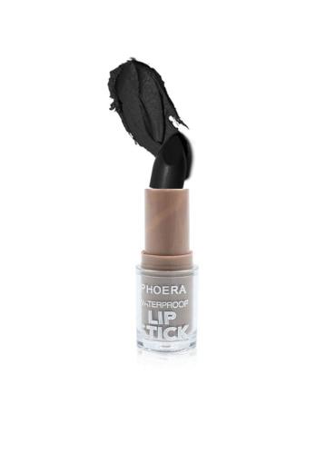Maybelline & More - Phoera Cosmetics Waterproof Matte Lipstick Black 814 (3.8g)