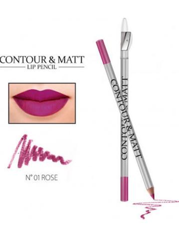 Maybelline & More - REVERS® Contour & Matt Lip Pencil #01 Rose