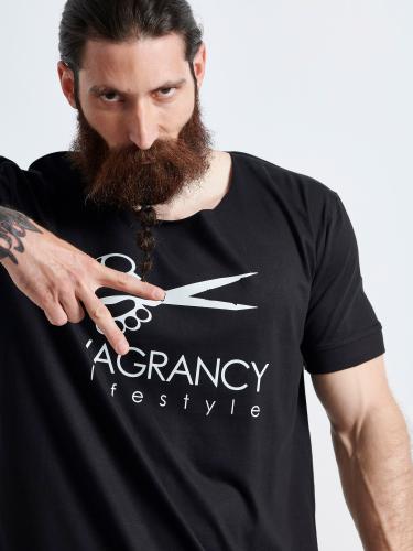 Vagrancy logo black t-shirt