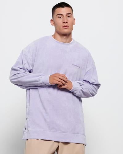 Velvet lilac sweater