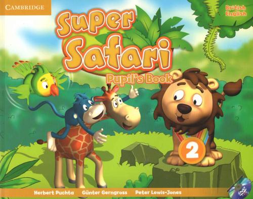 SUPER SAFARI 2 PUPILS BOOK+DVD
