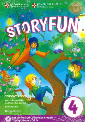 STORYFUN 4 STUDENTS BOOK WITH ONLINE ACTIVITIES AND HOME FUN BOOKLET 2nd EDITION