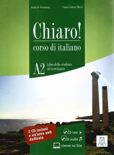 CHIARO CORSO DI ITALIANO A2 + CD