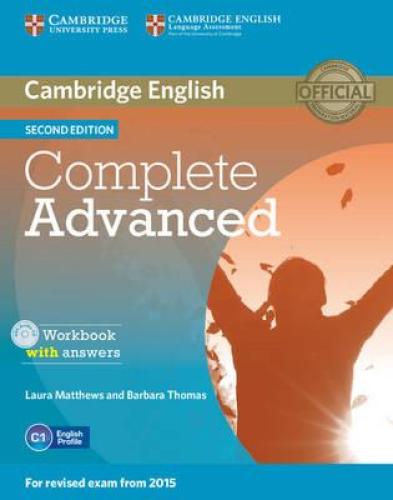 CAMBRIDGE ENGLISH COMPLETE ADVANCED WORKBOOK WITH ANSWERS+CD 2nd EDITION