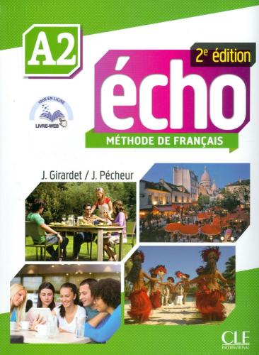 ECHO A2 METHODE+ LIVRE WEB+CD-ROM 2ND EDITION