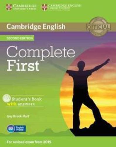 COMPLETE FIRST STUDENT'S BOOK WITH ANSWERS+CD