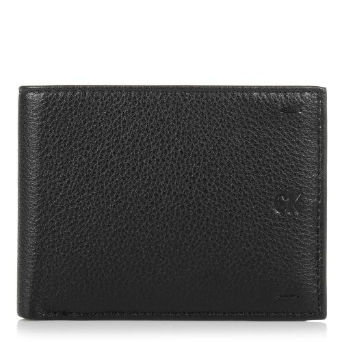 Δερμάτινο Πορτοφόλι Calvin Klein Pebbled Leather Billfold W Coin K40K400665