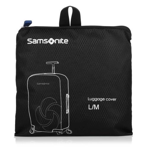 Κάλυμμα Βαλίτσας Samsonite Foldable Luggage Cover Large/Medium 121223-1041 Black