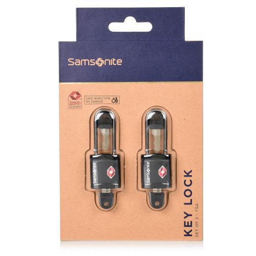 Σετ 2 Λουκέτων TSA με Κλειδί Samsonite Global TA Key Lock TSA x 2 121294-1041 Black