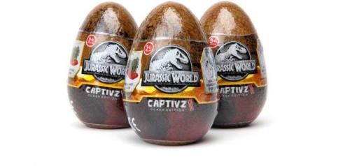 Jurassic World Captivz Slime Egg Clash Edition 3Pack (TM-JW-BESE3PK)