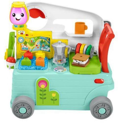 Fisher Price Laugh & Learn Εκπαιδευτικό Τροχόσπιτο 3 Σε 1-Smart Stages (HCK81)