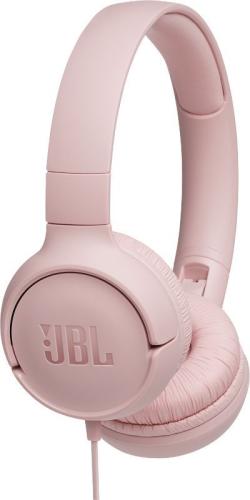 JBL Tune 500 Ακουστικά On-Ear Universal Pink (JBLT500PIK-20.03373)