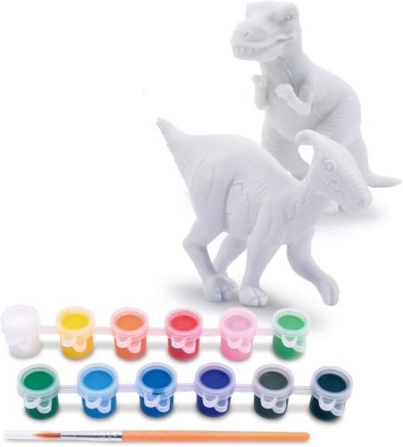 Playgo Paint Your Own-Dinosaurs World (78333)