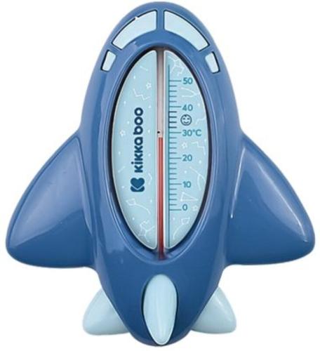 Kikkaboo Θερμόμετρο Μπάνιου Plane Blue (31405010025)