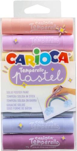 Carioca Τέμπερα Στερεά Pastel 8Τμχ (239.426736)