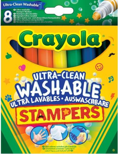 Crayola Wash.Μαρκαδόροι Σφραγίδα 8Τμχ (58-8129-E-000)