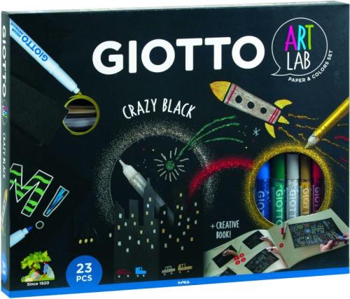 Giotto Σετ Δημιουργίας Art Lab Crazy Black (000581600)