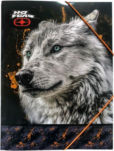 No Fear White Wolf Ντοσιέ Λάστιχο Α4 (348-11510)