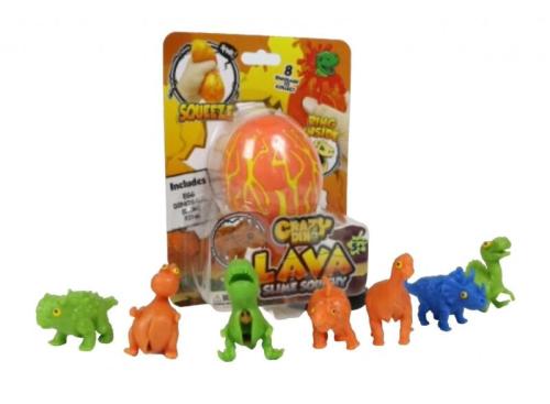 Crazy Dino Lava Egg-8 Σχέδια-1Τμχ (CD02)